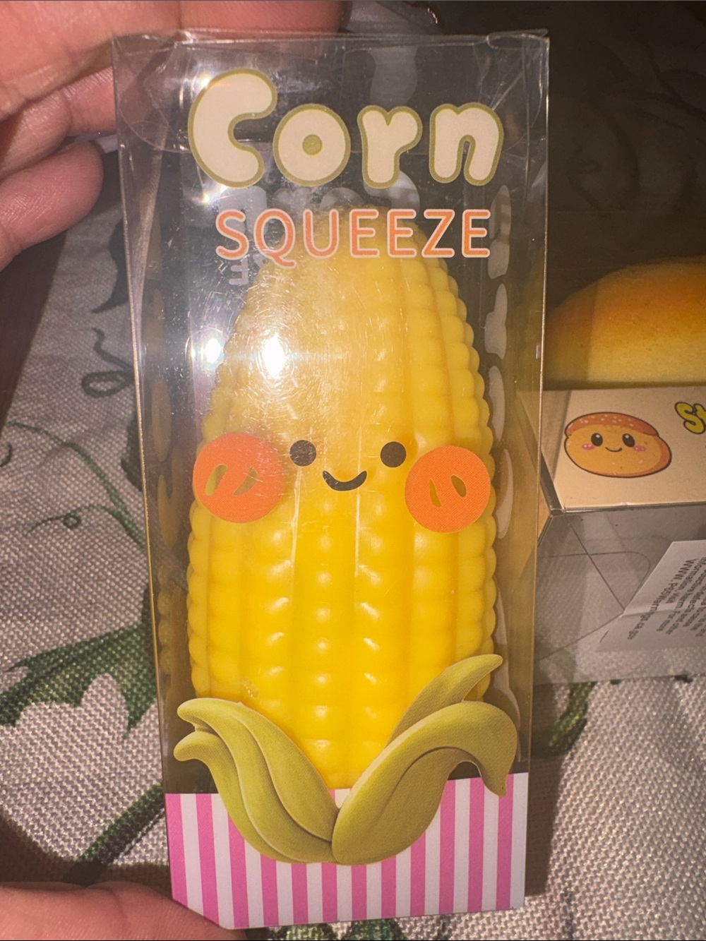 NIB Corn Squeeze Yellow Stress Toy - Cute Corn Squishy SALE FIRM $5 BUY ME PRICE